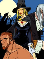 Hot quickie with a witch