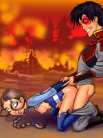 Slutty katara loves fucking with boys as well as with girls