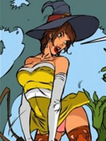 Sorceress's twat offered to ogre