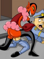 Dirty sex adventures of sedusa, mojo jojo and him in a cool drawn porn
