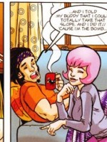 Pigtailed blonde chick from 3 piggies joins her bff with pink hair in dirty threesome by leandro gao