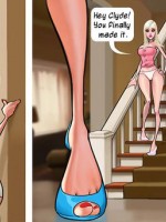 Horny busty mom of hot blonde girl wants to fuck with her nerd school friend
